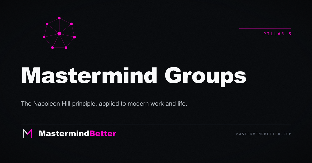 Running Groups hero — Mastermind Better